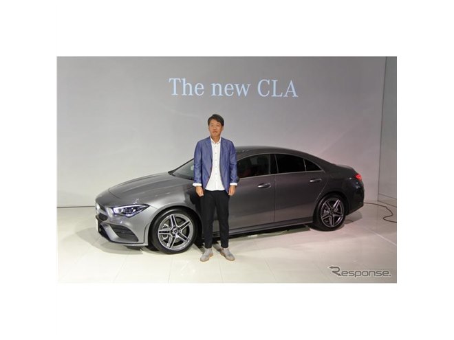 メルセデスベンツ CLA 新型】上野社長「初代の特徴にさらに磨きをかけ