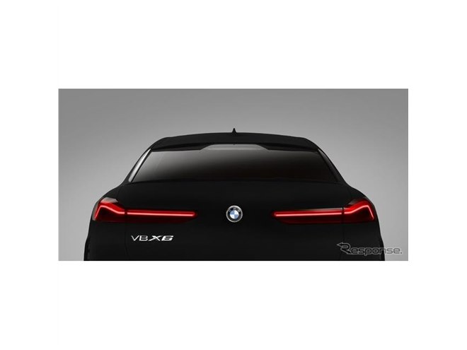 世界で最も黒い物質に覆われたBMW X6 新型…フランクフルトモーター 世界で最も黒い物質に覆われたBMW X6 新型…フランクフルトモーター