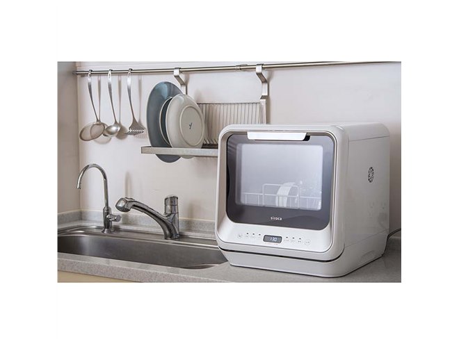 シロカ、水道工事が不要で3人分に対応した食器洗い乾燥機 - 価格.com