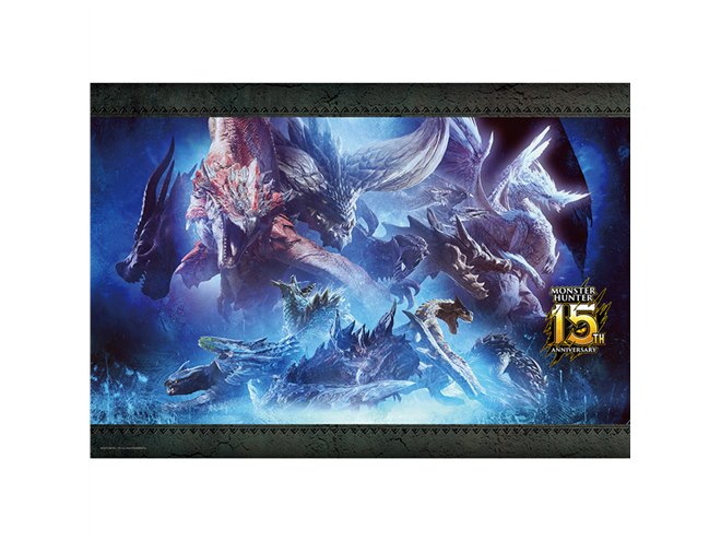 モンスターハンター　１５周年　1000ピース　パズル カプコン、「モンスターハンター」15周年を記念した