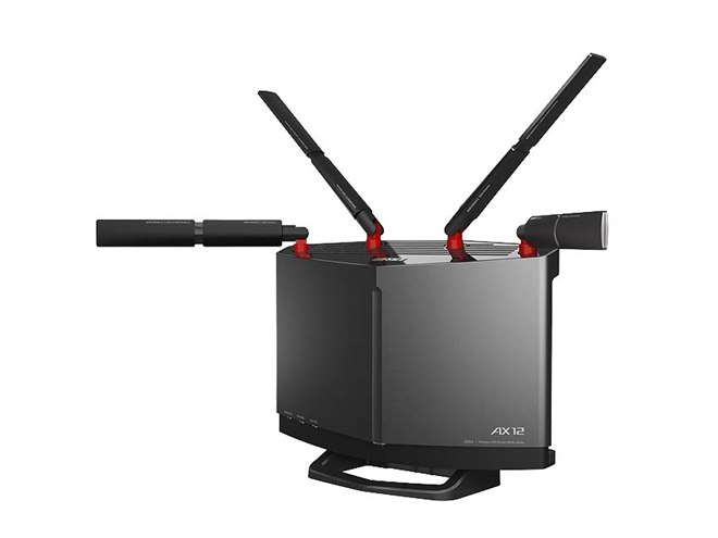 バッファロー、10ギガビットLANを搭載したWi-Fi 6対応ルーター