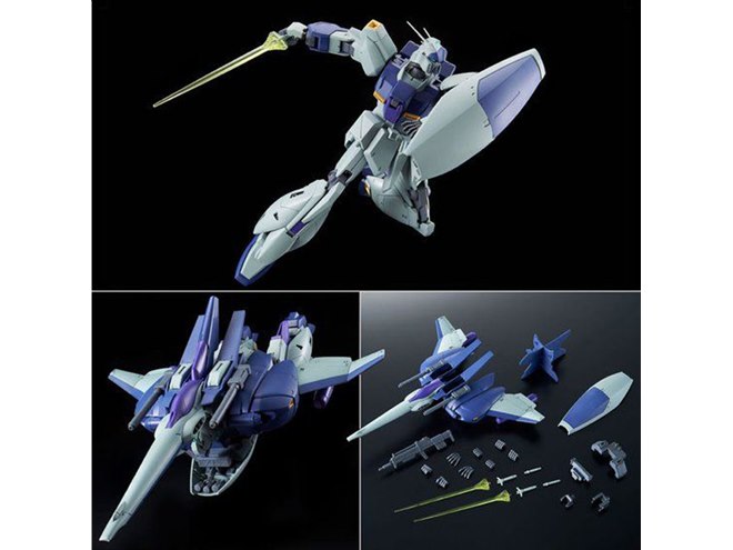 バンダイ、“新規表現を交えた”ガンプラ「MG 1/100 リ・ガズィ