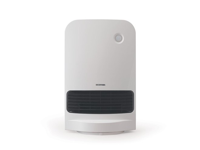 新品アイリスオーヤマ 大風量セラミックファンヒーター JCD-12TD4-W アイリスオーヤマ、温風の到達距離3倍を実現した「大風量セラミック