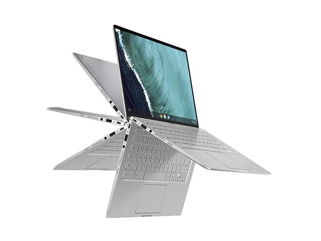 ASUS Chromebook ノートパソコン　シルバー ASUS Chromebook ノートパソコンシルバー