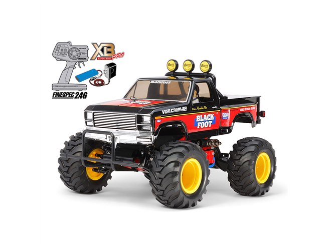 タミヤ、“モンスタートラック”1/10電動RC「ブラックフット（2016