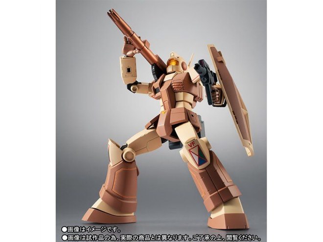 ジム・キャノン アフリカ戦線仕様が「ROBOT魂」から発売、サンド