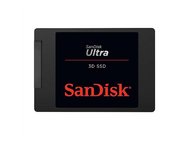 サンディスク、2.5インチSSD「ウルトラ3D SSD」に大容量4TBモデルを