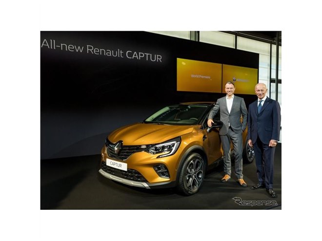 ルノー キャプチャー 新型、2世代目を発表…フランクフルトモーター