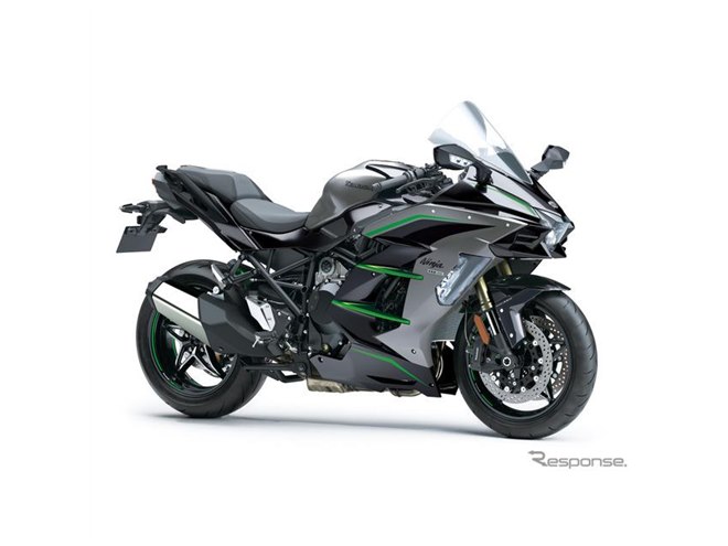 カワサキ Ninja H2 SX シリーズ、SE/SE＋のカラー＆グラフィックス変更