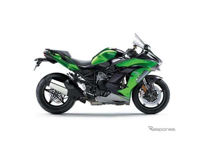 カワサキ Ninja H2 SX シリーズ、SE/SE＋のカラー＆グラフィックス変更