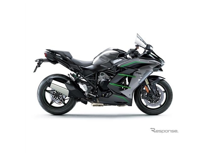 カワサキ Ninja H2 SX シリーズ、SE/SE＋のカラー＆グラフィックス変更