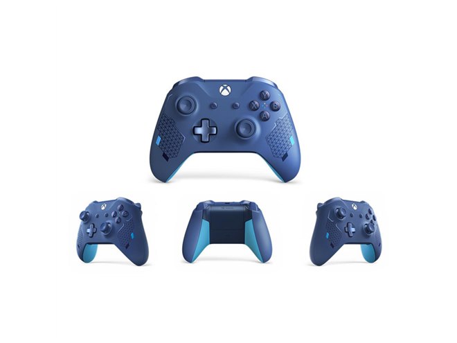 MS、鮮やかな青色を施した「Xbox ワイヤレス コントローラー