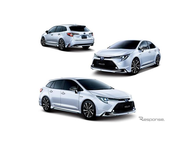 トヨタ カローラ 新型】モデリスタエアロ、テーマは「ハイコントラスト