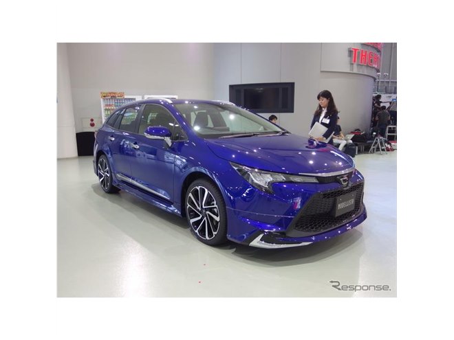 トヨタ カローラツーリング モデリスタ 左サイドスカートセット