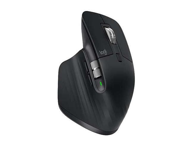 ロジクール、電磁気スクロールホイールを搭載したワイヤレスマウス「MX