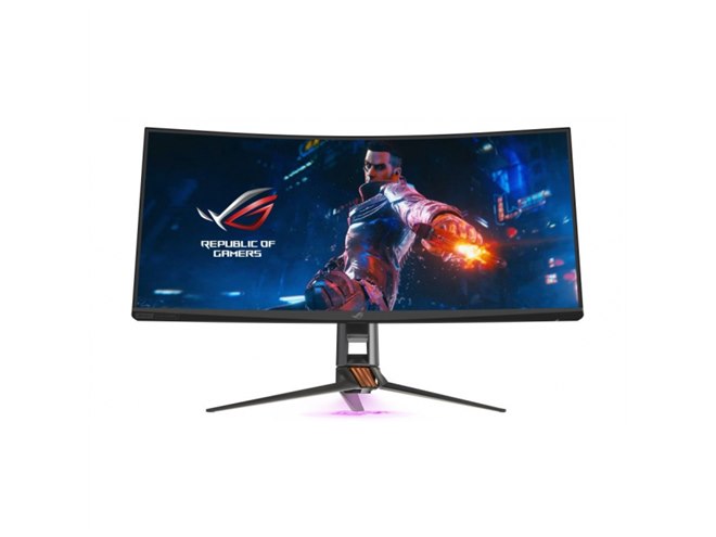 ROG SWIFT PG35Q 曲面ディスプレイ 200Hz ASUS、200Hz駆動に対応した35型曲面ウルトラワイド液晶「ROG SWIFT
