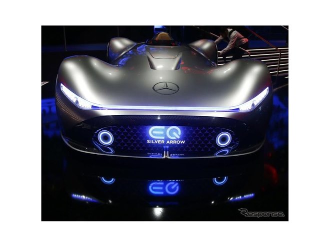 メルセデスベンツ、伝説の「シルバーアロー」をEVで再現 - 価格.com