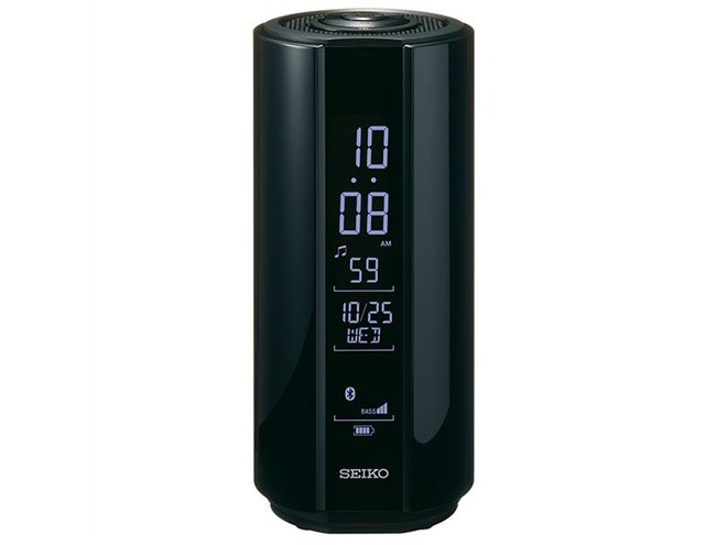 SEIKO SS201W ポータブル Bluetoothスピーカークロック セイコー マルチサウンドクロック 目覚時計 置時計 ホワイト Bluetooth