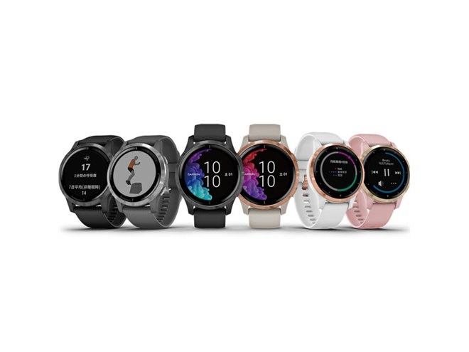 ガーミン、動画ワークアウト搭載GPSスマートウォッチ「VENU