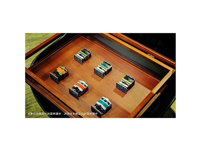 トミーテック、1/80スケールで鉄道車両の先頭部を再現した「鉄顔