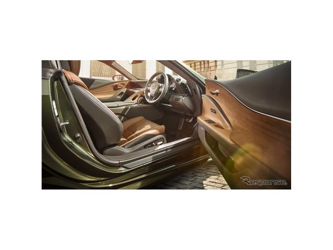 レクサス、特別仕様車発売へ…LC にL-ANILINE本革シート、IS に藍本杢