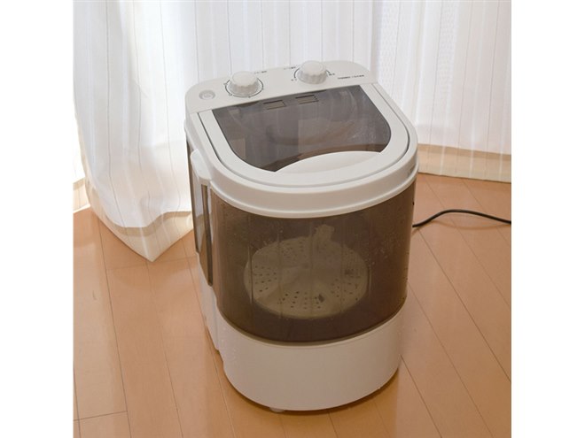 ミニ洗濯機2キロ 別洗いに適した“セカンド洗濯機”、容量2kgの「コンパクト洗濯機2