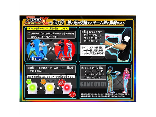 シリーズ初“変形するレーザー銃”を装備した「トランスフォーミング