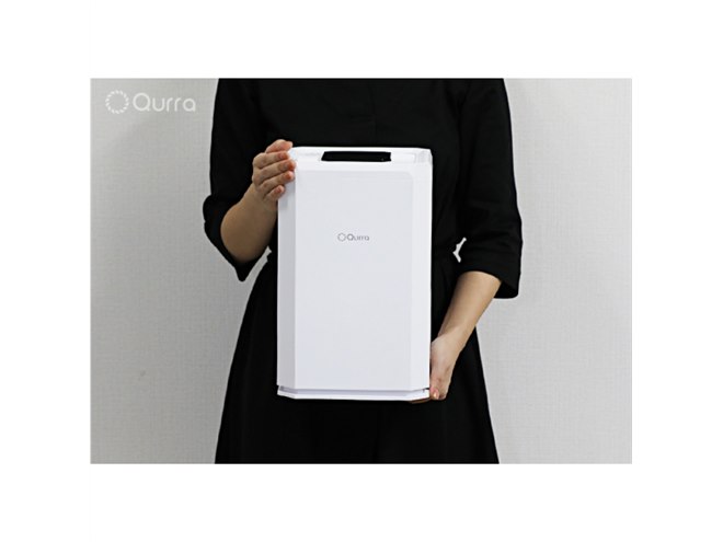 未使用 業務用 中型 空気清浄機 CURE AIR RP-100C スリー・アールシステム、“微細粒子を99.99％吸着”するコンパクト空気