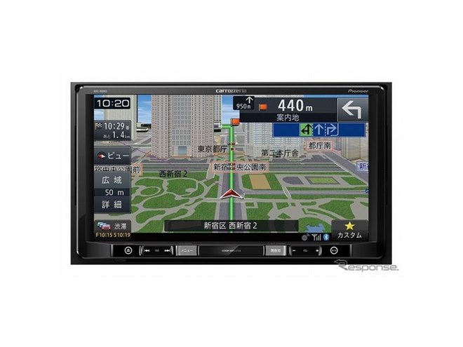 パイオニア AVIC-RZ901 フルセグナビ。地図データ2017年版 パイオニア