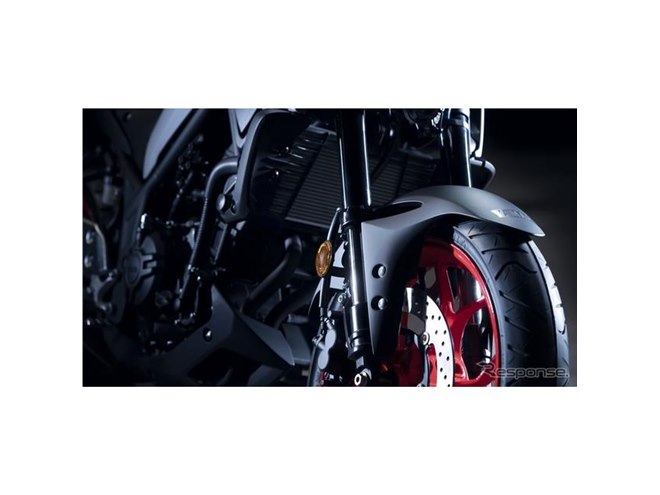 トーキョーを駆ける赤い稲妻…ヤマハ『MT-03』新型、欧州で先行公開