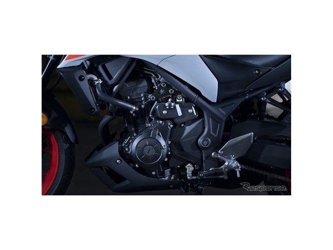 トーキョーを駆ける赤い稲妻…ヤマハ『MT-03』新型、欧州で先行公開