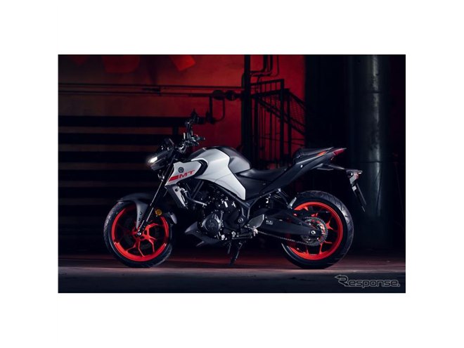 トーキョーを駆ける赤い稲妻…ヤマハ『MT-03』新型、欧州で先行公開