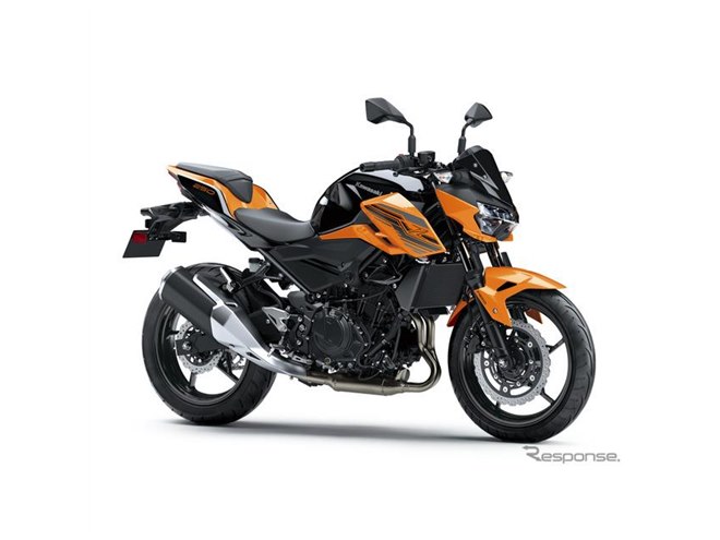 カワサキ、スーパーネイキッド Z250/400 のカラー＆グラフィック変更へ