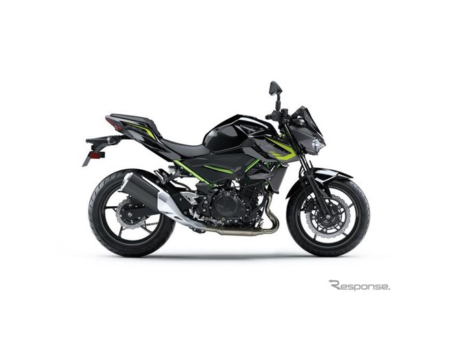 カワサキ、スーパーネイキッド Z250/400 のカラー＆グラフィック変更へ