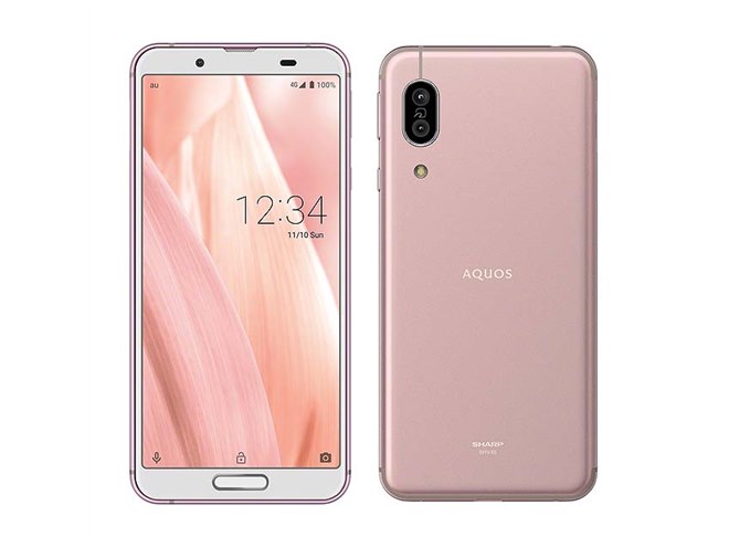 新品 未使用 AQUOS スマホ アクオス ピンク 美品 シャープ au、4000mAhバッテリーやツインカメラを搭載した「AQUOS sense3