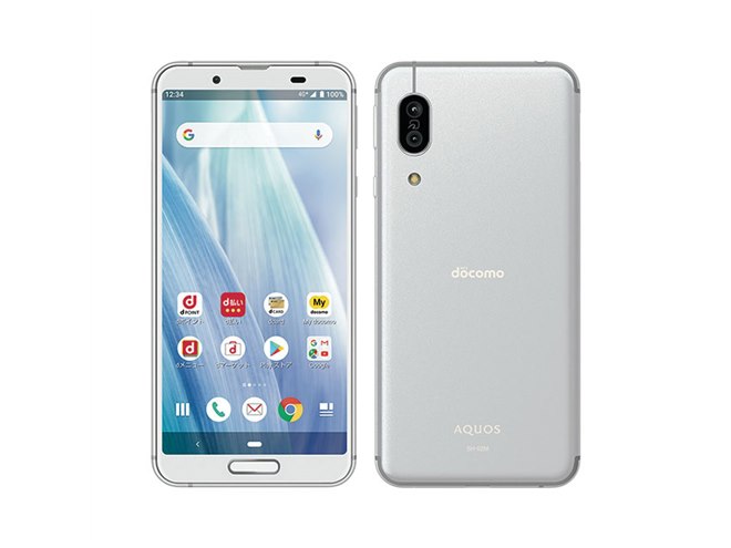 ドコモ、4000mAhバッテリーで1週間電池が持つという「AQUOS