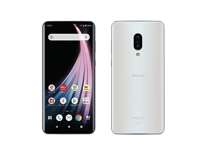 ドコモ、140g台の軽量ボディを実現した6.4型「AQUOS zero2 SH-01M