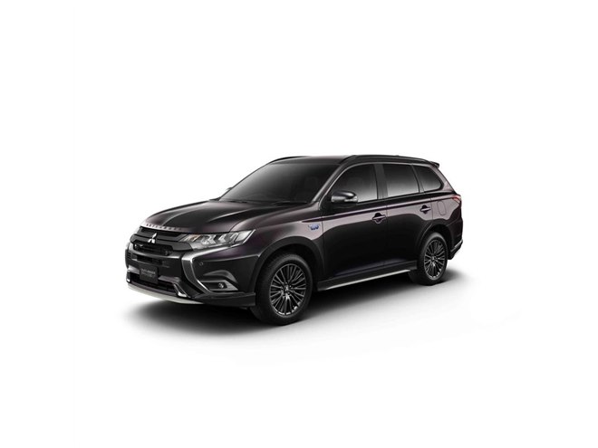 三菱デリカD：5／アウトランダーPHEV」に「オールブラックス」との 