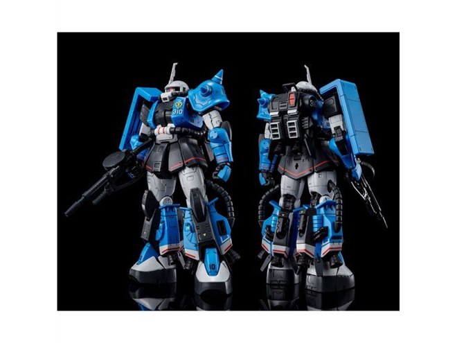 バンダイ、“青き雷光”「ユーマ・ライトニング専用06R-1AザクII