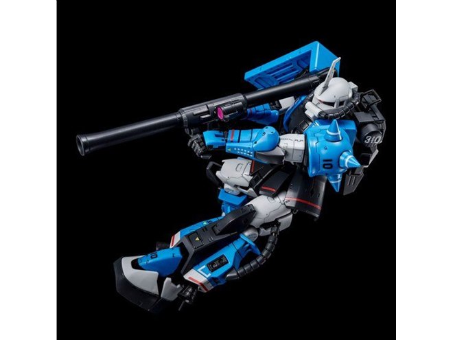 バンダイ、“青き雷光”「ユーマ・ライトニング専用06R-1AザクII