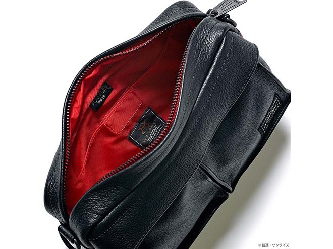 PORTER 　シャア専用　ケース 黒・赤 スカルパターン PORTER シャア専用 コインケース 黒・赤 スカルパターン 2025年最新