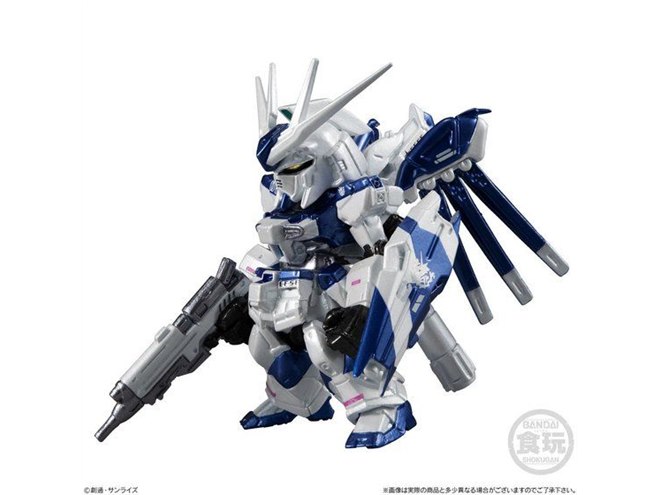 宿命の2機”Hi-νガンダム＆ナイチンゲールがメタリックカラーver.で登場