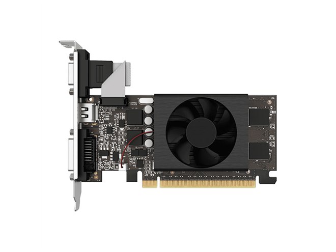 玄人志向、ボード幅115mmの「GeForce GT 710」搭載ビデオカード
