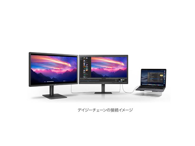 LG、Touch Barに対応したMac向け23.7型4K液晶ディスプレイ「24MD4KL-B」 - 価格.com