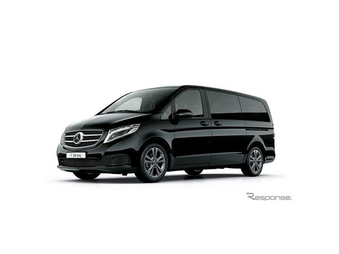 メルセデスベンツ Vクラス 改良新型】フロントデザイン刷新でより