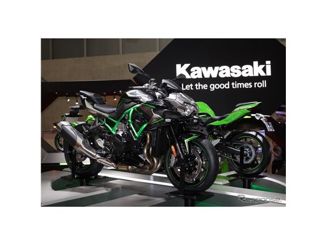 Z」がスーパーチャージャーで究極進化！カワサキ「Z H2」は来夏発売か