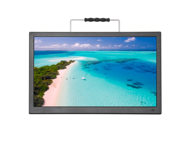 ダイアモンドヘッド 15.6インチ ポータブル液晶テレビ OT-PT156K ダイアモンドヘッド、吊り下げ/スタンド置きに対応する2Wayポータブル