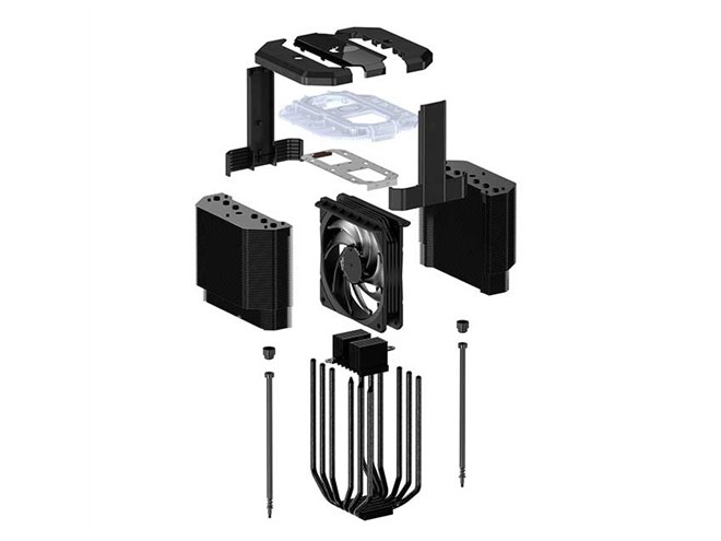 PC用ファン・クーラー CoolerMaster MasterAir MA620M ARGB MasterAir MA620M｜Cooler Master｜株式会社アユート PCパーツ