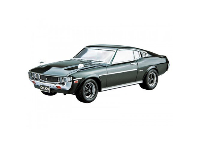 トヨタ「セリカLB 2000GT」1/24模型、排ガス規制後の1977年モデルを