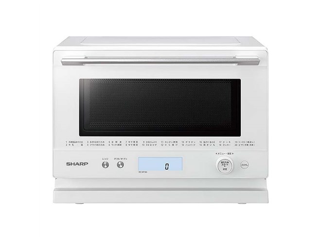 シャープ、ワイドフラットを採用したオーブンレンジ「RE-WF18A